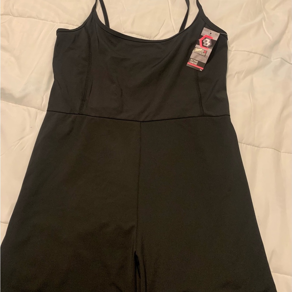 Black Sleeveless Jumpsuit